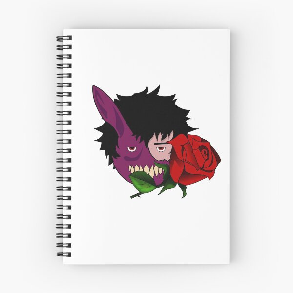 Item preview, Chibi corpse husband cartoon with red rose designed and sold by Amet Hermawan.