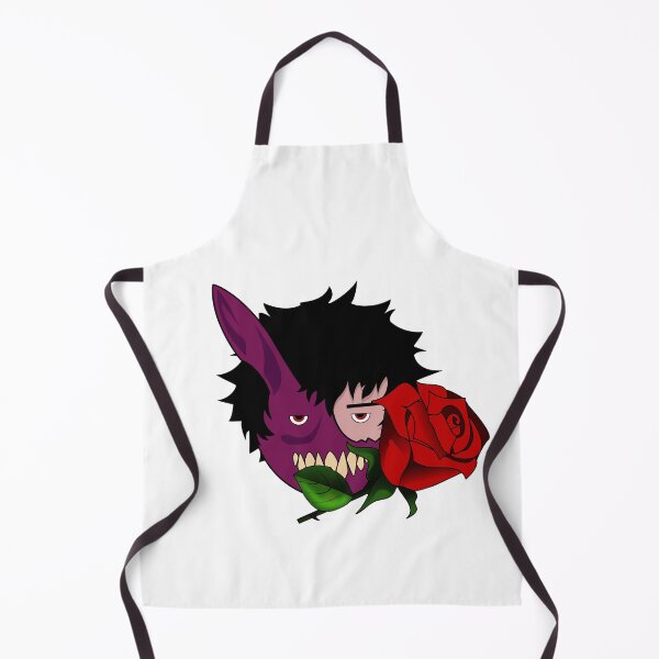 Item preview, Chibi corpse husband cartoon with red rose designed and sold by Amet Hermawan.