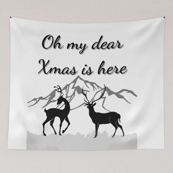Item preview, happy Xmas deer designed and sold by Colorise.