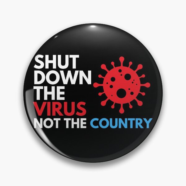 Item preview, Copy of Shut Down The Virus Not The Country designed and sold by Veewell.