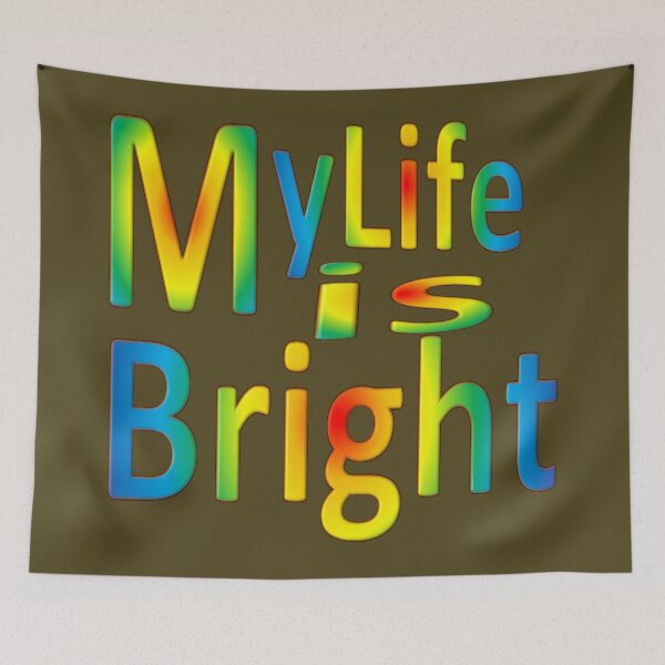 Item preview, My life is bright designed and sold by helenkaiy.