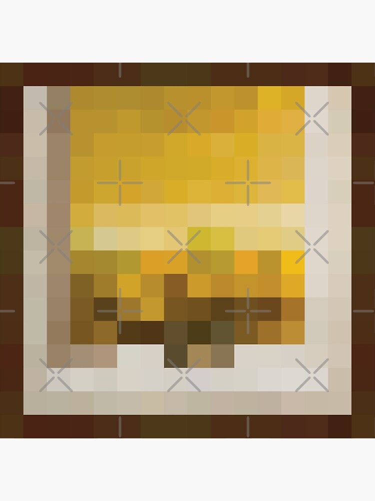 "Minecraft Painting Wasteland" Poster for Sale by Redbubble