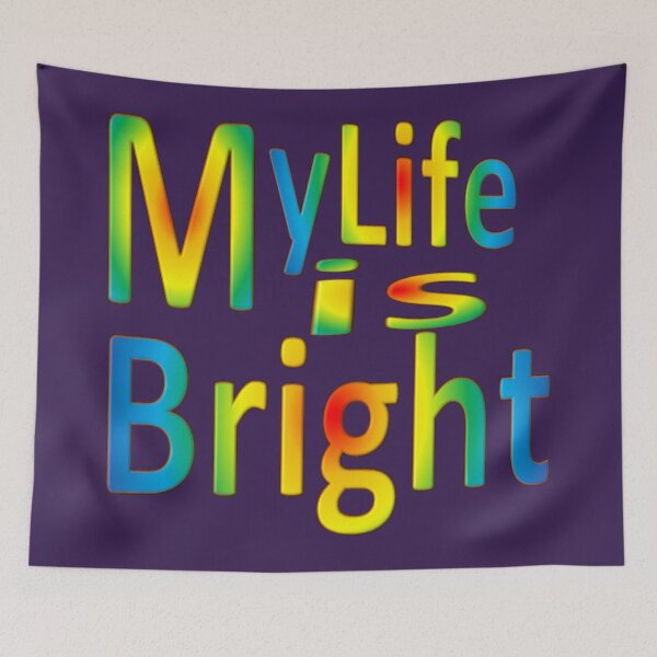 Item preview, My life is bright designed and sold by helenkaiy.