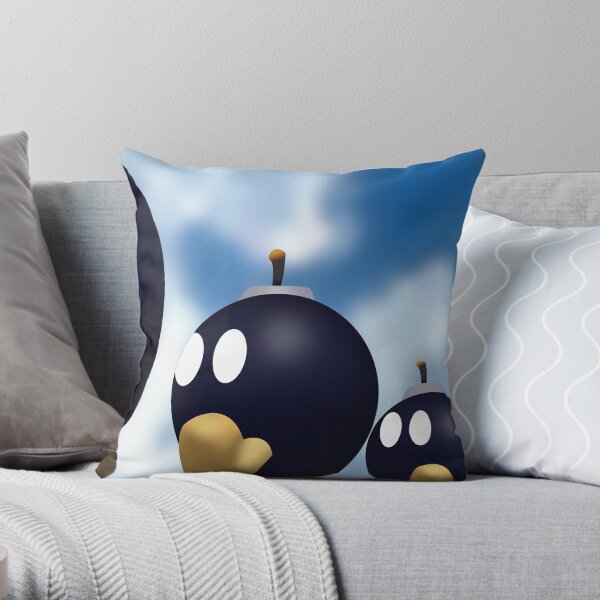 Bob-omb Battlefield Throw Pillow