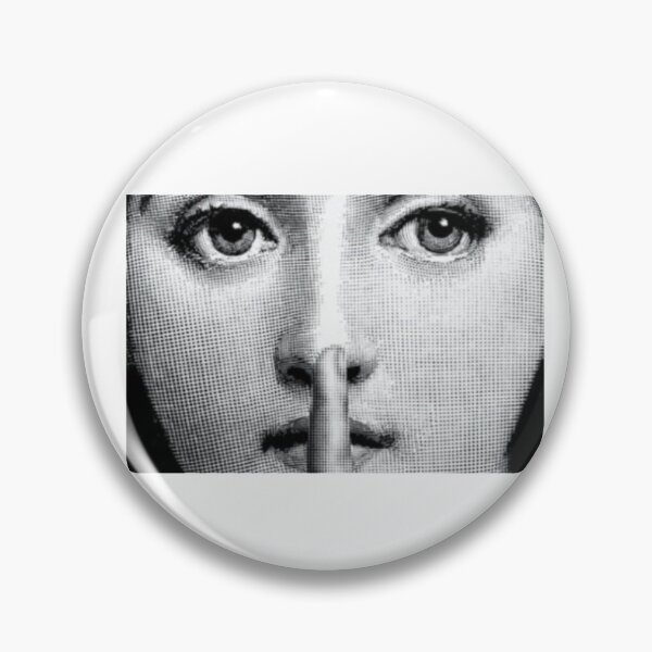 Item preview, Black and white hush girl designed and sold by oddlygreat.