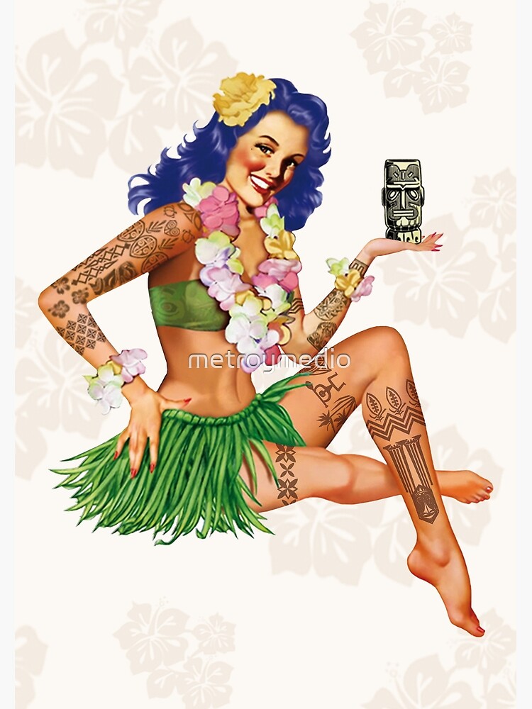 Hawaiian Pin-up by metroymedio
