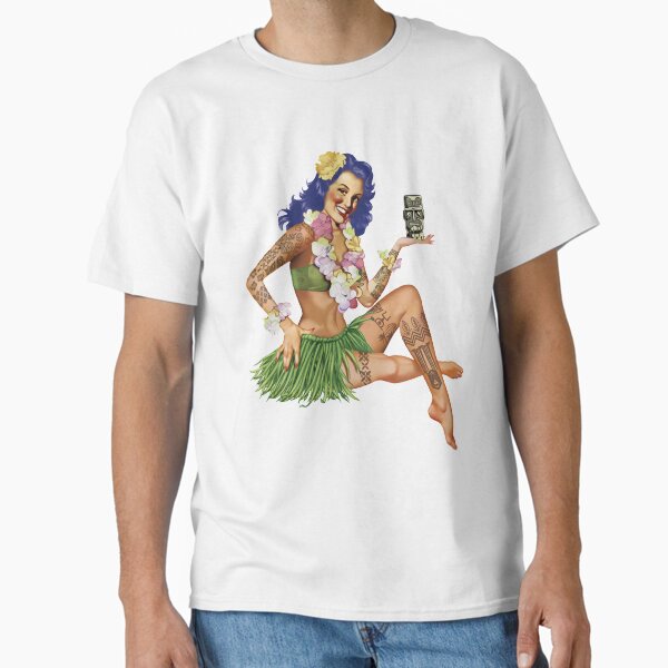 Item preview, Hawaiian Pin-up designed and sold by chimpunilustracion.