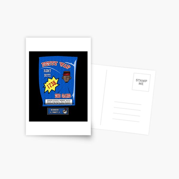 Fetty Wap Backwoods Postcard