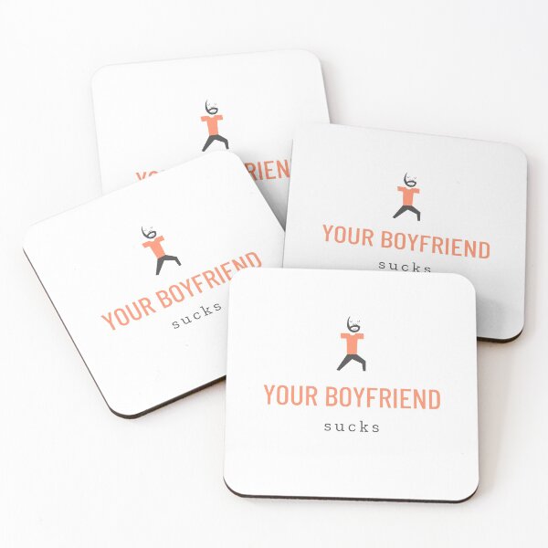 Item preview, Your Boyfriend Sucks (deal with it) designed and sold by TheVintageGuild.