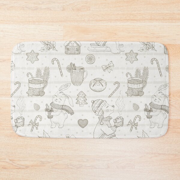 Item preview, Cute Christmas Dessert Pattern designed and sold by PatternSquare.
