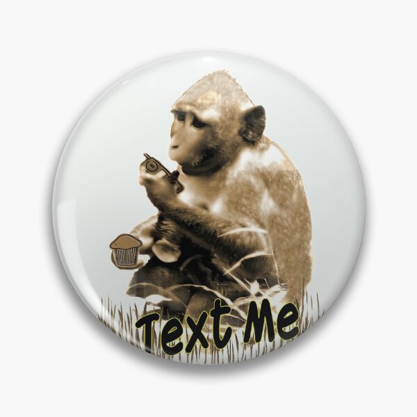 Item preview, Text Me Monkey designed and sold by kristalcurt.