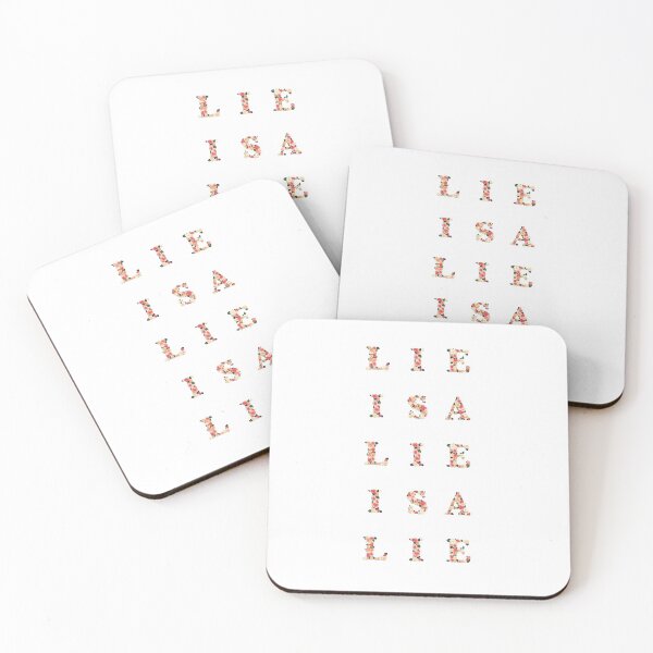 Item preview, La MENTIRA es una MENTIRA es una MENTIRA - Blanco designed and sold by Hell-Prints.