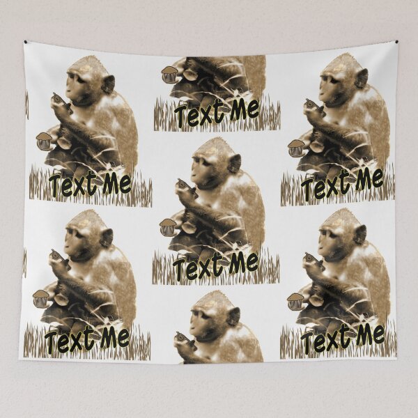 Item preview, Text Me Monkey designed and sold by kristalcurt.