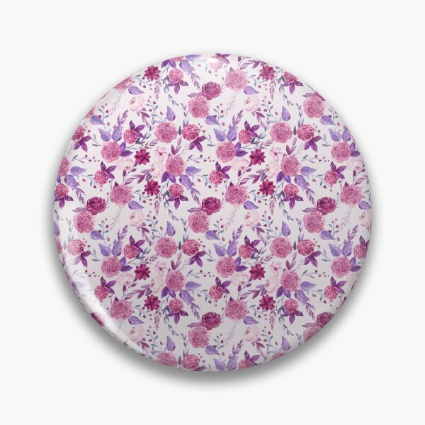 Artikelvorschau, Rosa elegantes Aquarell-Blumenstrauß-Picknick-Muster entworfen und verkauft von everything4eva.