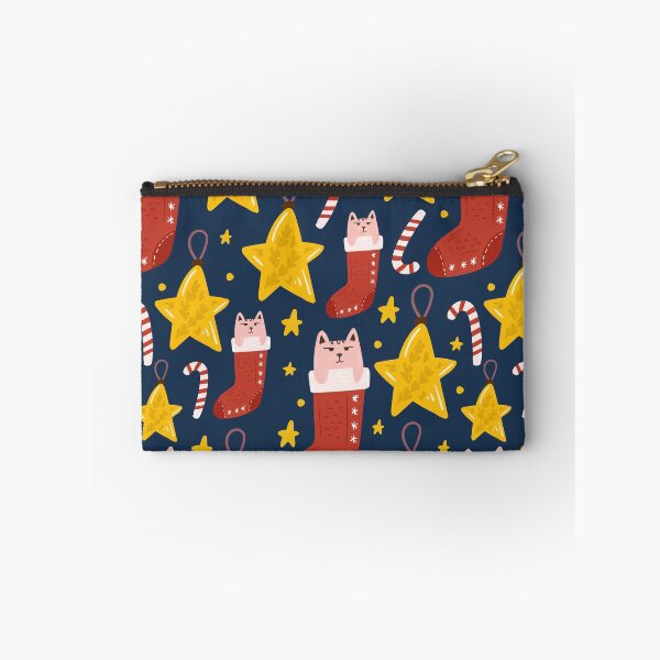 Item preview, Christmas Cat Pattern designed and sold by PatternSquare.