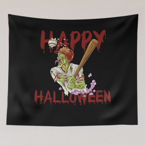 Item preview, Happy Halloween Baseball Zombie Costume Gift designed and sold by Luxara1.