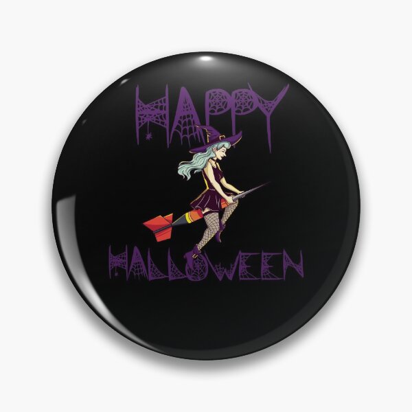 Item preview, Happy Halloween Witch on Darts Costume Gift designed and sold by Luxara1.