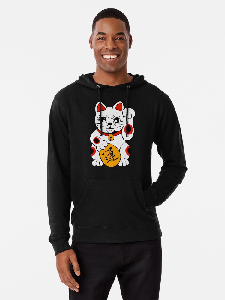 lucky cat hoodie