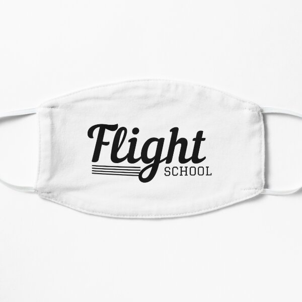 Flight School Flat Mask