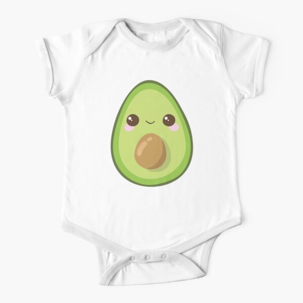 Cutest Avocado Ever Short Sleeve Baby One-Piece