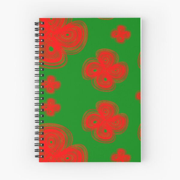 Item preview, Many double chaotic strange attractor design pattern Christmas Colours - red designed and sold by rahilvalani.
