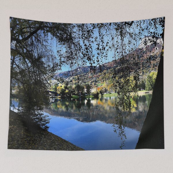 Item preview, Autumn colors on Lake Thyez 1 designed and sold by Denis Charmot.