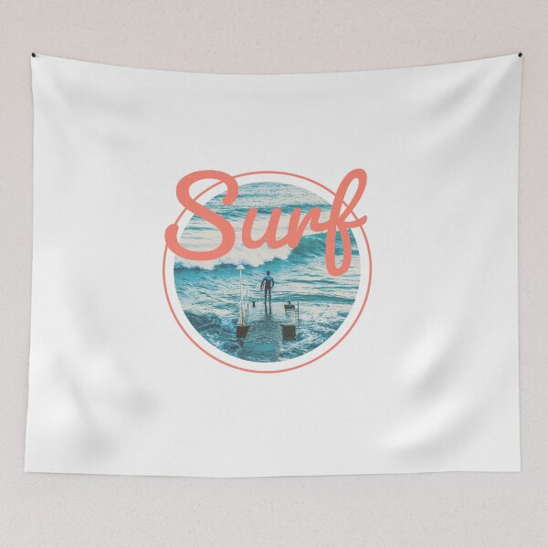 Item preview, SURF - SURFING - Circle - BEST SURFING  designed and sold by Tropical Blood.