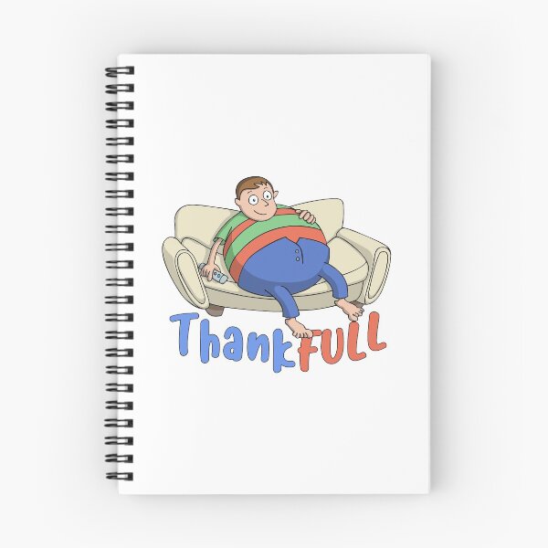 Item preview, ThankFULL - Funny Thankgiving Cartoon Gift designed and sold by Blaacklight.