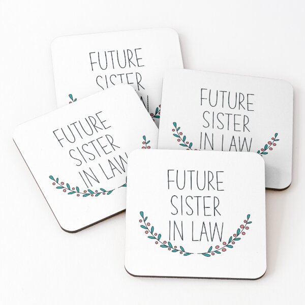 Item preview, Future sister in law with florals for winter wedding  designed and sold by JokeGysen.