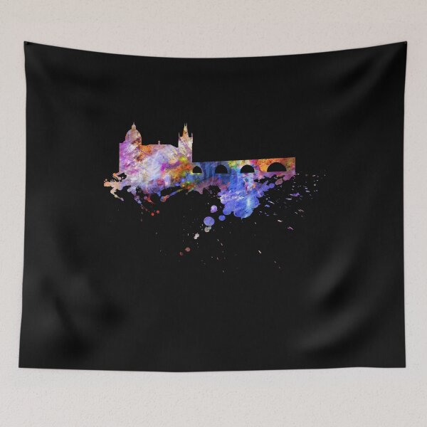 Item preview, Prague Czech Republic Skyline Czech Charles Bridge designed and sold by DerNerd.