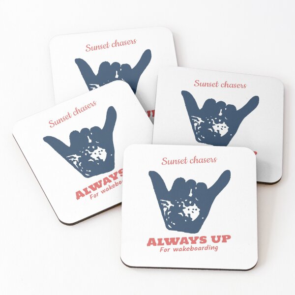 Item preview, Sunset Chases Always Up For Wakeboarding designed and sold by joabaj.