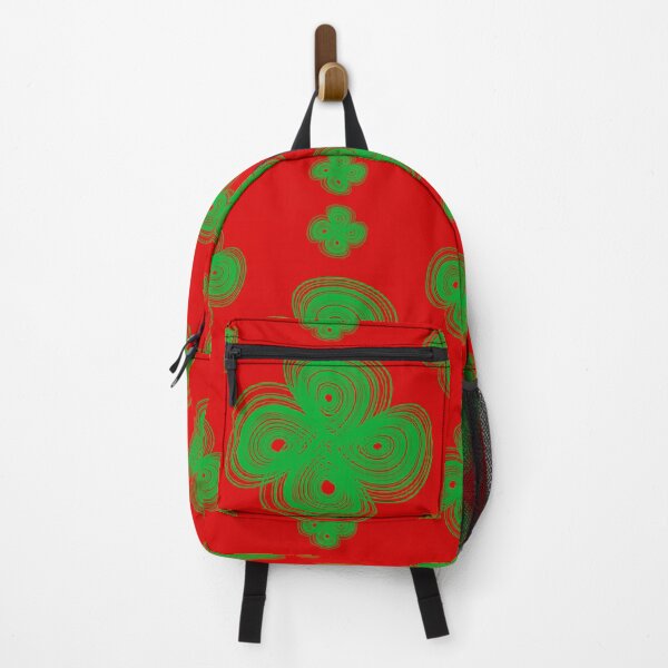 Item preview, Many double chaotic strange attractor design pattern Christmas Colours - green designed and sold by rahilvalani.
