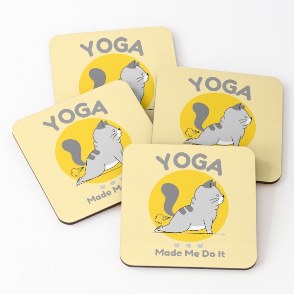 Item preview, Yoga Made Me Do It designed and sold by VBeesTees.