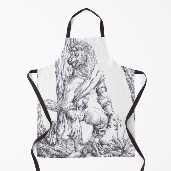 Item preview, Werewolf Lucian (black and white) designed and sold by Furiarossa.