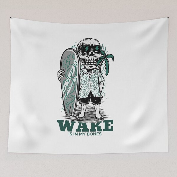Item preview, Wakeboarding Wake Is In My Bones designed and sold by joabaj.