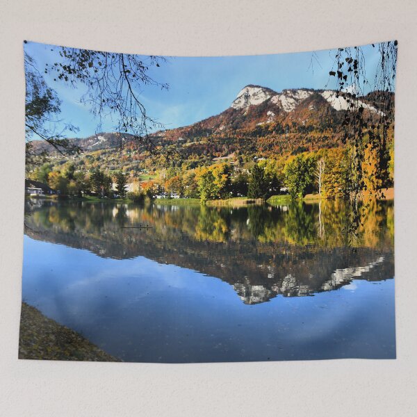 Item preview, Autumn colors on Lake Thyez 2 designed and sold by Denis Charmot.