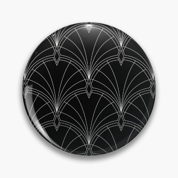 Item preview, Preppy Black and White Glam Gatsby Art Deco designed and sold by IamTrending.