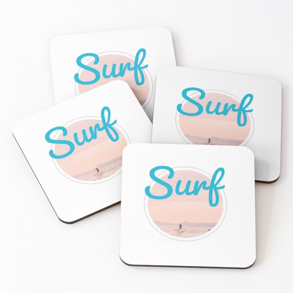 Item preview, SURF - SURFING - Circle - BEST SURFING  - blue - unique photography  designed and sold by Tropical Blood.