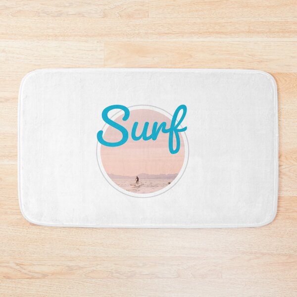 Artikelvorschau, SURF - SURFING - Circle - BEST SURFING - blue - unique photography entworfen und verkauft von Tropical Blood.