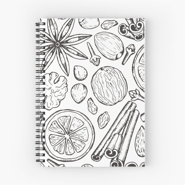 Item preview, Christmas Spices Pattern designed and sold by PatternSquare.