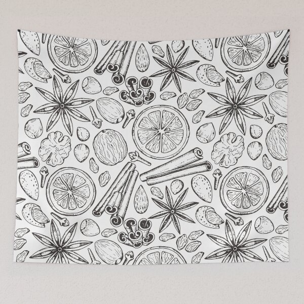 Item preview, Christmas Spices Pattern designed and sold by PatternSquare.