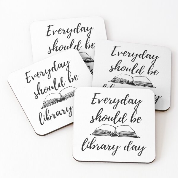 Item preview, Everyday should be library day designed and sold by prehokage.