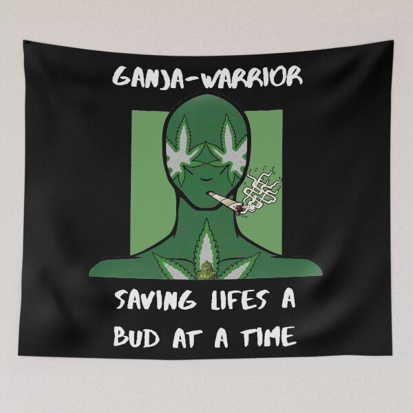 Item preview, Weed Lover Ganja Warrior designed and sold by Hypnotees.