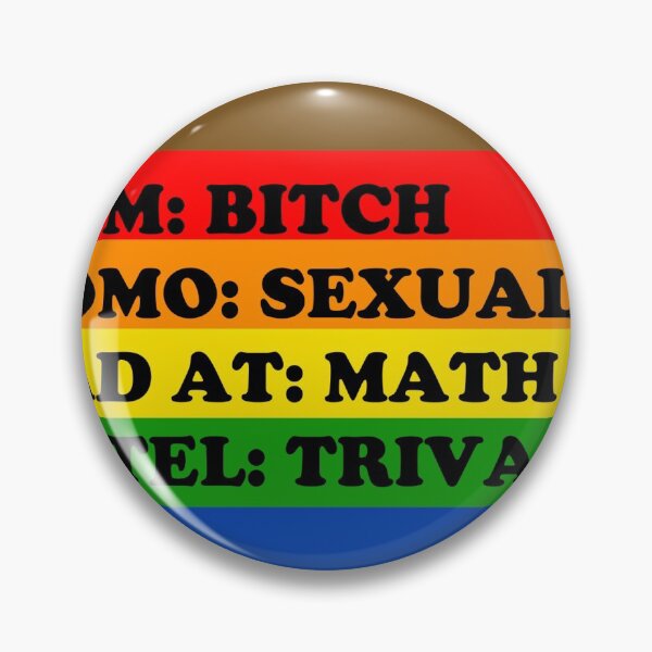 Item preview, brutally honest pride flag  designed and sold by Sylvn Sullivan.