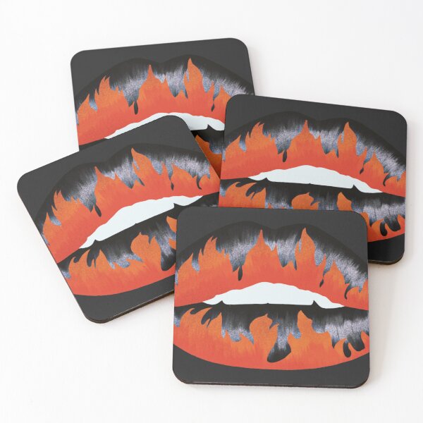 Item preview, flaming fire lips designed and sold by crizzysketch.