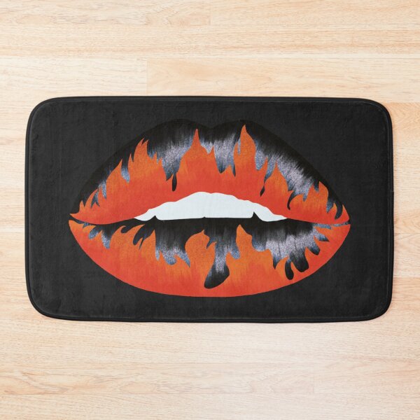 Item preview, flaming fire lips designed and sold by crizzysketch.