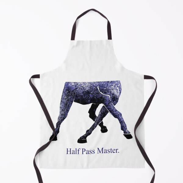 Item preview, Dressage - Half Pass Master. blue horse designed and sold by BasicClear.