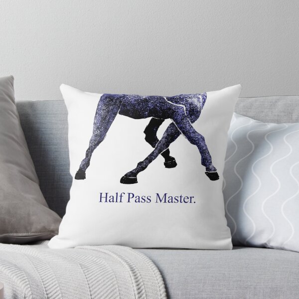 Item preview,  Dressage - Half Pass Master. blue horse designed and sold by BasicClear.