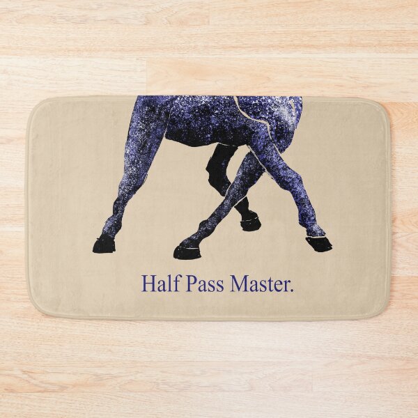 Item preview,  Dressage - Half Pass Master. blue horse designed and sold by BasicClear.