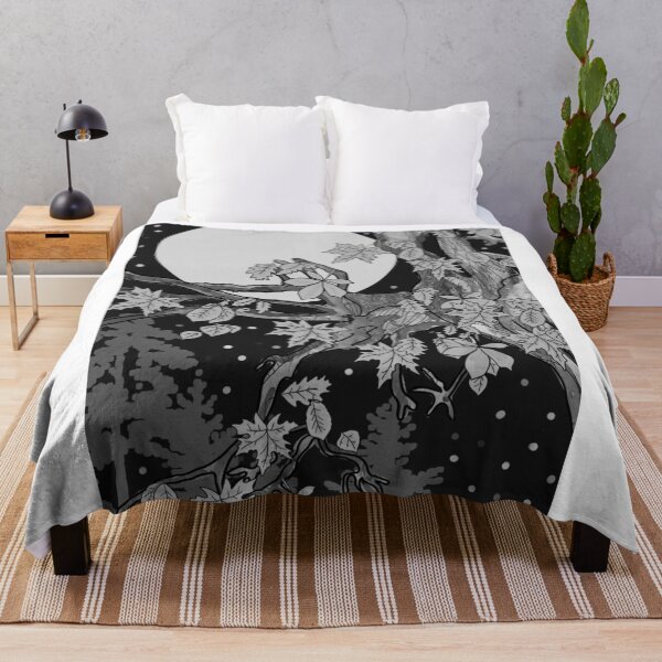 Item preview, enchanted forest at night designed and sold by Catherine Milchard.